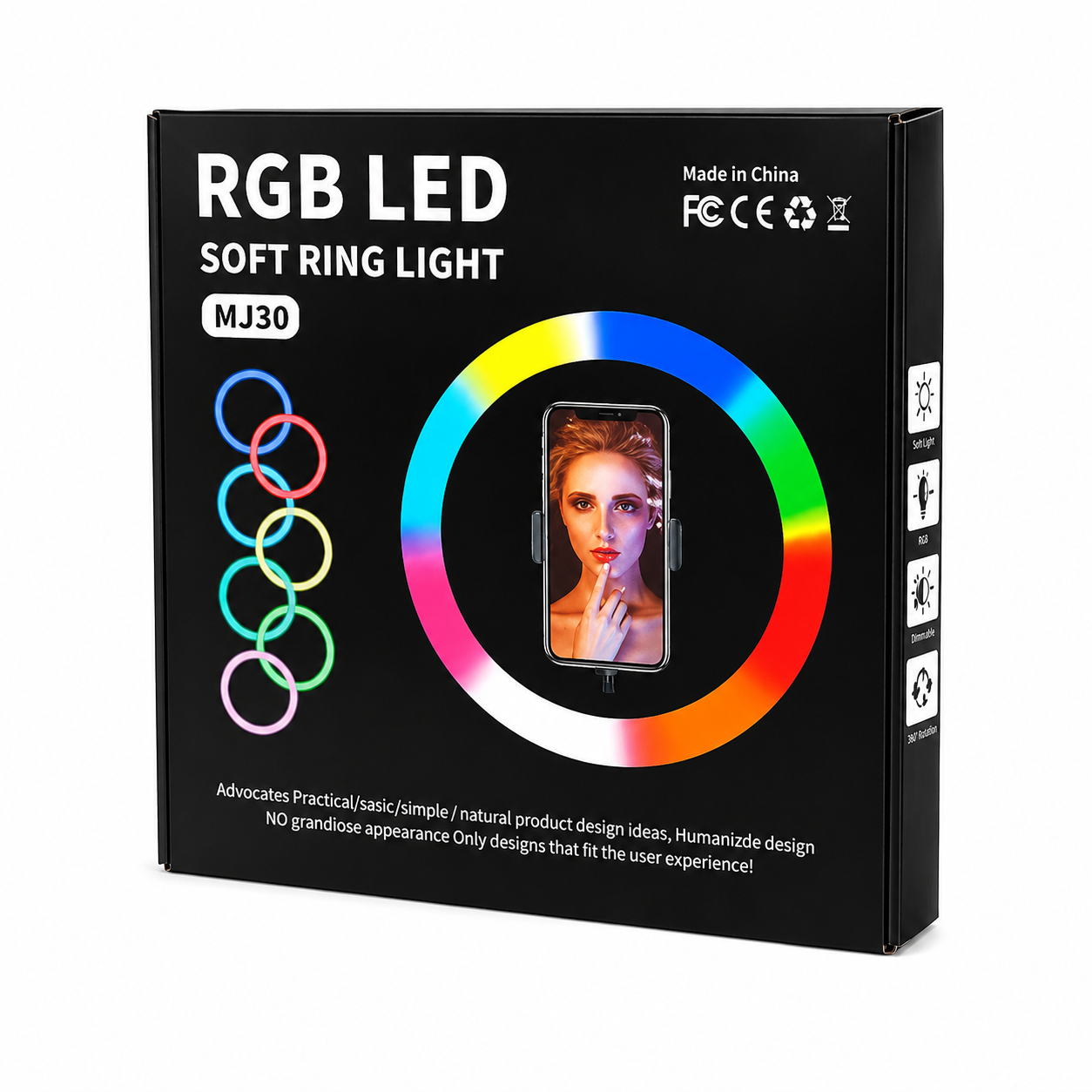 RGB LED Soft Ring Light